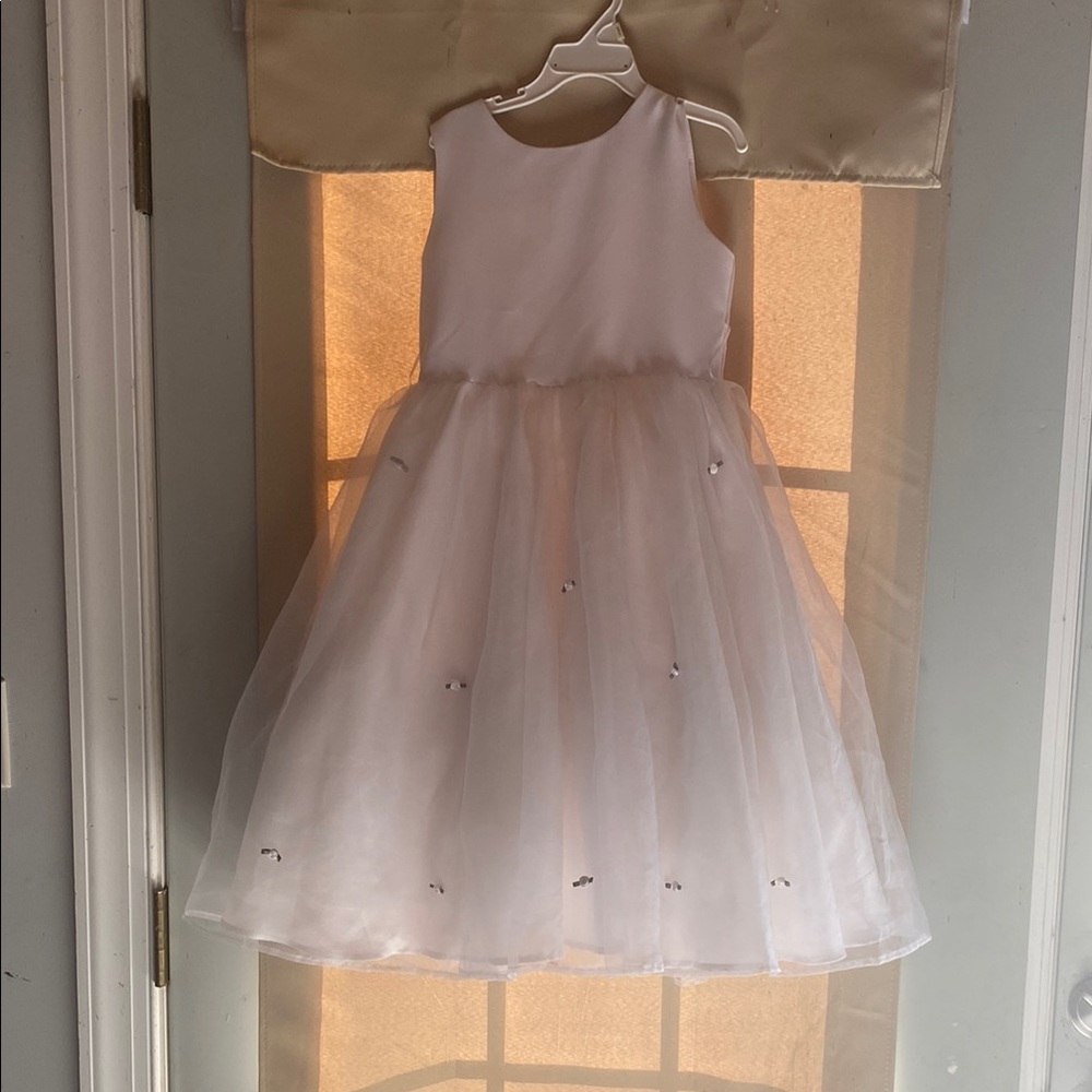 Tip Top Kids White Formal Dress